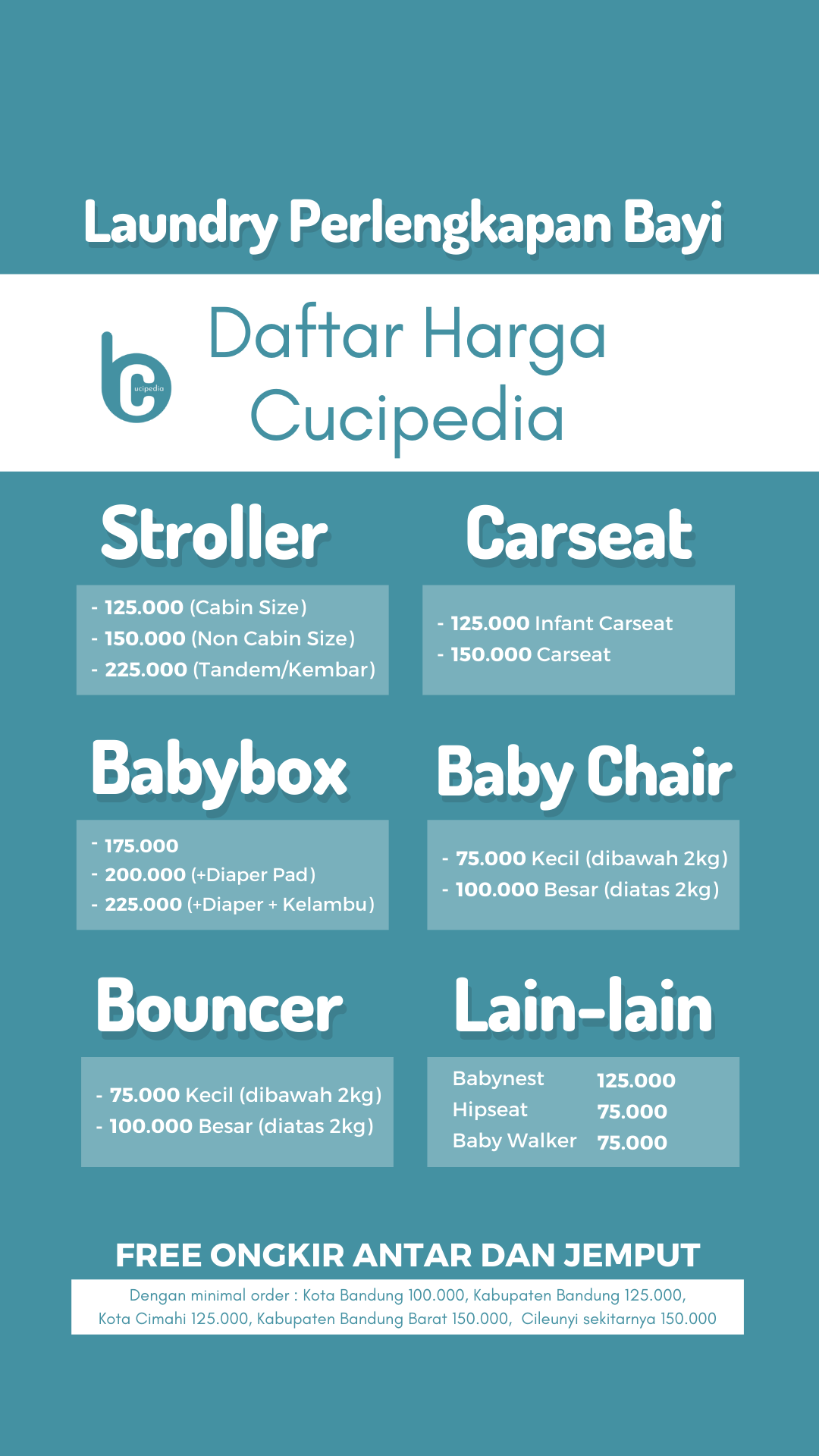 Laundry Perlengkapan Bayi Di Bandung