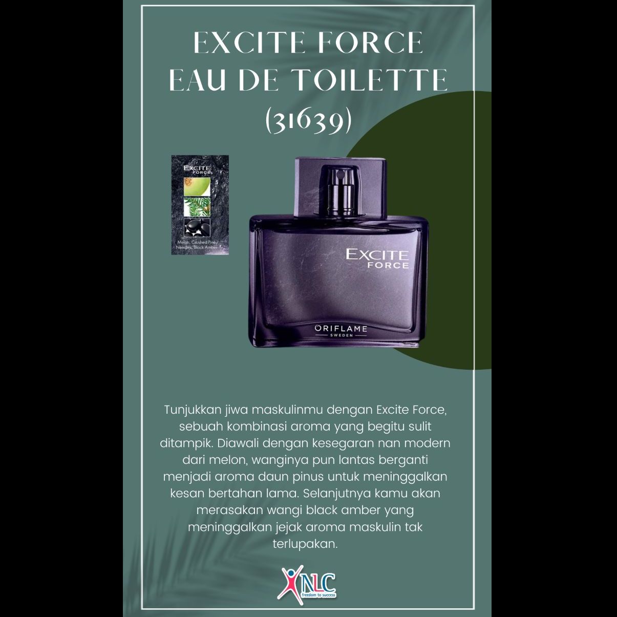 Excite Force Eau de Toilette by Oriflame