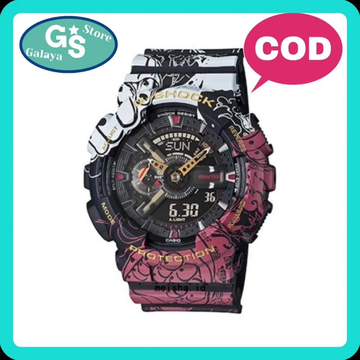 Jam tangan gshock casio GA 110 One Piece Series-GalayaStore